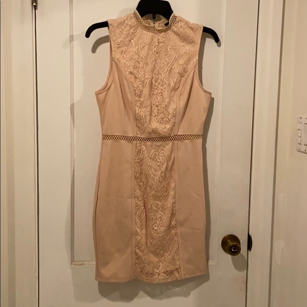 Pale pink dress